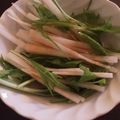 ＣＴＵ's cooksnap of when they made 簡単：水菜＋大根＋じゃこのサラダ♪.