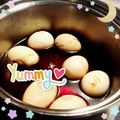 海理ママ's cooksnap of when they made 煮たまご.