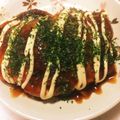 aikokeshi's cooksnap of when they made ⭐︎超簡単！青のりたっぷり とん平焼⭐︎.