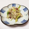 truemoon's cooksnap of when they made ＋1品 長葱の梅肉＆しらす干し和え.