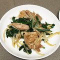 ルぴあ's cooksnap of when they made ほうれん草と鶏肉のナムル.