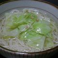 ＯみみちゃんＯ's cooksnap of when they made 春キャベツのにゅう麺.