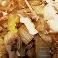 マテちゃ's cooksnap of when they made 白菜 豆腐 挽き肉の 煮物 ~肉豆腐風~.