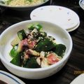 たいたいちゃん's cooksnap of when they made たこ✿オクラ✿きゅうりの大葉キムチ和え.