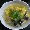 Ｐ☆ｃｈａｎ's cooksnap of when they made 創味シャンタンDXで☆木耳と玉子のスープ.