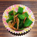 raspberryjam's cooksnap of when they made ❀お弁当に❀桜えびとピーマンのごま油炒め.
