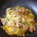 jittyann's cooksnap of when they made フライパンで作る親子丼.
