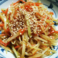 Jyohana's cooksnap of when they made 簡単‼大根の皮とニンジンのきんぴら.