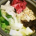梨パフェ♪'s cooksnap of when they made 簡単美味しい♪ すき焼き(松茸入りも).