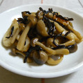 nasubeam's cooksnap of when they made しめじとちくわの塩昆布炒め.