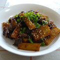 nasubeam's cooksnap of when they made 長芋と牛肉の中華炒め♪.