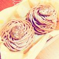 ぷぬぬ's cooksnap of when they made 渋皮煮で本格モンブラン♡.