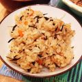おぅぷん's cooksnap of when they made 簡単！彩！ひじきとじゃこの炊き込みご飯.