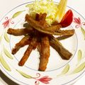 なつき☆ミ's cooksnap of when they made ♡ゴボウのから揚げ.