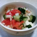 うなパイ's cooksnap of when they made トマト＆キュウリの簡単コロコロ☆サラダ♪.
