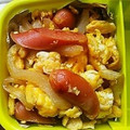 てぽ☆'s cooksnap of when they made 超簡単！ウインナーと卵の中華炒め.