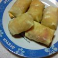 有希-yuki-'s cooksnap of when they made なんちゃってアップルバナナパイ.