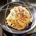 2pickar's cooksnap of when they made 大葉たっぷり！えのきとツナの和風パスタ★.