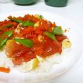 Fire-King's cooksnap of when they made すし太郎を使った漬けまぐろのちらし寿司.