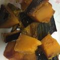 whiterose8's cooksnap of when they made 材料3つ☆簡単かぼちゃのはちみつ醤油煮.