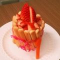 みゆママnagi's cooksnap of when they made 1歳誕生日ケーキ♡.