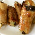 うめねず's cooksnap of when they made お弁当に　茄子の豚バラ巻き.