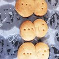 ﾐﾄﾞﾘ's cooksnap of when they made 簡単かわいい！米粉の雪だるまクッキー.