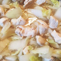 miiyaaaaan's cooksnap of when they made 簡単！白菜ともやし 鶏むね肉のめんつゆ煮.
