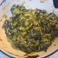 CBSF's cooksnap of when they made 大根菜のよごし(大根葉の味噌炒め).