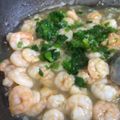 ちびっこゆいまま's cooksnap of when they made むきエビのガーリック醤油炒め.