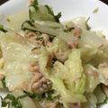 スオ＠修行中's cooksnap of when they made 絶品♡白菜の和風梅しそツナサラダ♡.