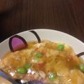綸子*'s cooksnap of when they made 卵ふわふわ❤手抜きでなんちゃってカニ玉❤.