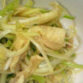 ぽんぷー's cooksnap of when they made 鶏皮と白ネギの和え物.