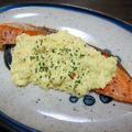 まりっぺぽん's cooksnap of when they made 鮭のクレイジーソルト焼き☆タルタル添え♪.
