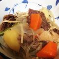 ちーずけぇき☆'s cooksnap of when they made 絶品肉じゃが☆活力鍋☆普通の鍋でもOK.