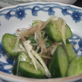 あんぱんぐー's cooksnap of when they made ♪きゅうりと茗荷のさっぱり和え♪.