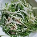 クックEGIVJ7☆'s cooksnap of when they made 水菜と大根のツナマヨサラダ.