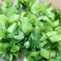 tochinon's cooksnap of when they made 大根の葉で簡単お漬物♪.