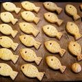 ポコＰＯＫＯ's cooksnap of when they made サクサクしっとり☆お魚クッキー.