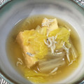 lucky77's cooksnap of when they made 白菜と厚揚げのジャコあんかけ.