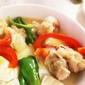 ☆lino☆lino's cooksnap of when they made スペイン料理〜鶏肉の白ワイン煮込み〜.