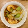 チャミイ's cooksnap of when they made プリプリ小エビ♪とチンゲン菜の中華炒め.