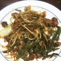 たなかno's cooksnap of when they made ホルモンもやしにら甘辛炒め♥.