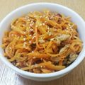 kaori238's cooksnap of when they made お箸が止まらない！にんじんシリシリ.