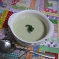 rie-tin's cooksnap of when they made 春の息吹★空豆スープ.