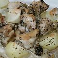 かぴーな's cooksnap of when they made 鶏もも肉とじゃがいものグリル.