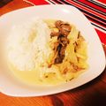 青山×ひかる's cooksnap of when they made ☆ホワイトビーフストロガノフ☆.