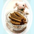 Erna。's cooksnap of when they made ノンオイル☆おから＆きなこ☆ビスコッティ.