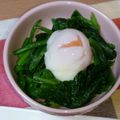 みゆwaco 's cooksnap of when they made ヘルシー！ほうれん草と卵のココット.