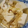 赤名's cooksnap of when they made 卵と豆腐の丼.
